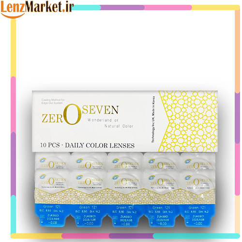 لنز چشم زیرو سون ZERO SEVEN Soft Color Cosmetic Lens حجم ۲۰ میلی لیتر