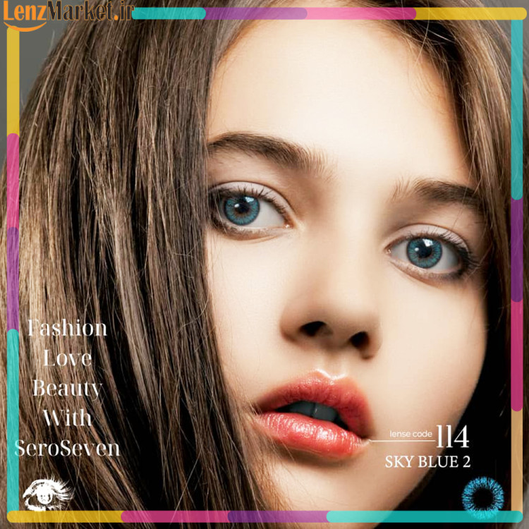 لنز چشم زیرو سون ZERO SEVEN Soft Color Cosmetic Lens حجم ۲۰ میلی لیتر